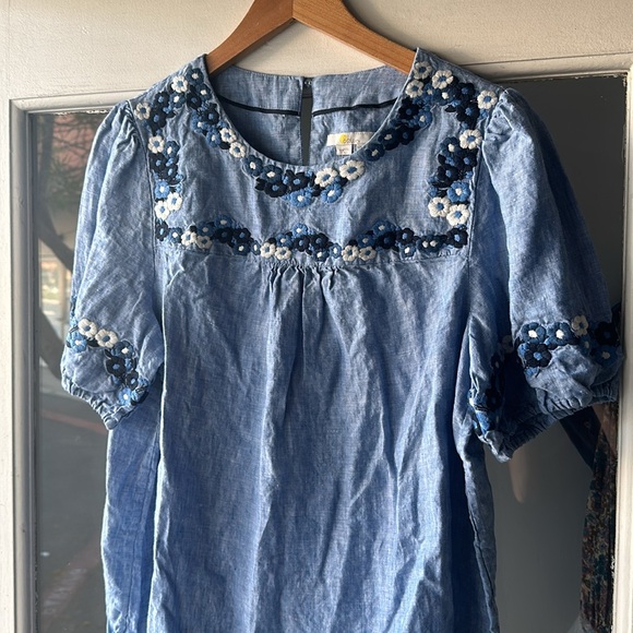 Boden embroidered floral top - Picture 3 of 4